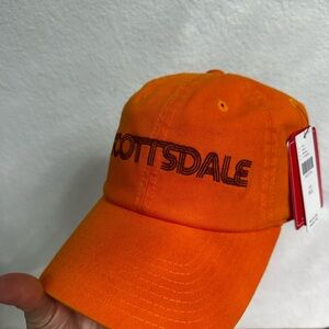 Anthropologie Orange Scottsdale Hat
